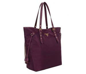 2014 Prada fabric shoulder bag BL1564 purple - Click Image to Close